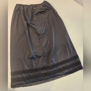 Patricia Lingerie Black Half Slip